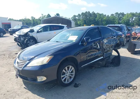 2010 Lexus Es 350 z USA, uszkodzony, nr VIN JTHBK1EG4A2345390